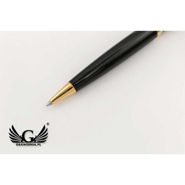 HERI Color Exclusive 6724 Pen with Stamp - Marble in Case - HER017