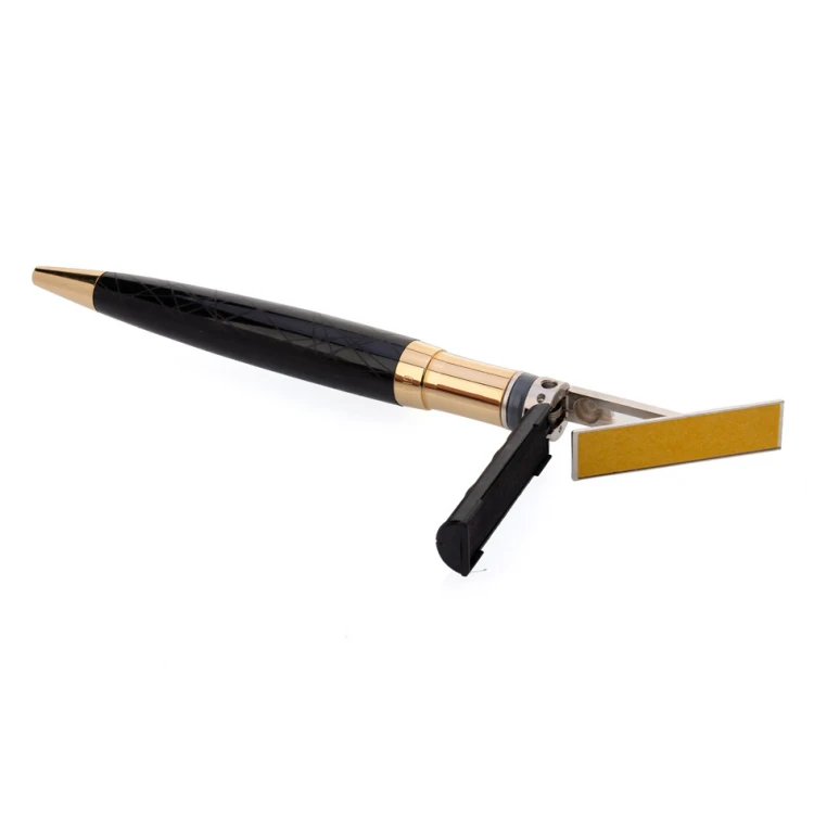 HERI Color Exclusive 6720 Pen with Stamp - Black-Gold in Case - HER016
