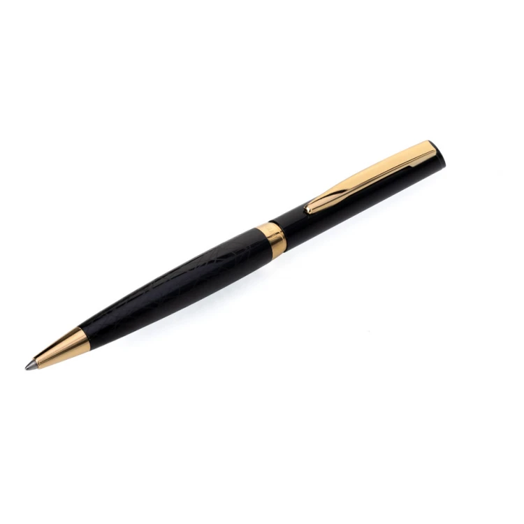 HERI Color Exclusive 6720 Pen with Stamp - Black-Gold in Case - HER016