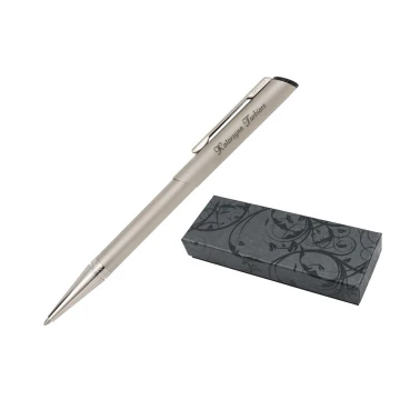 HERI DIAGONAL 3004 Ballpoint Pen with Stamp - Pearl in Case - HER013