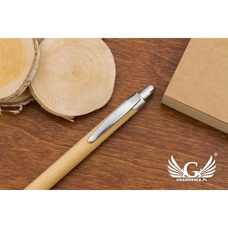 Palermo Bamboo Pens with Custom Engraving - DP020