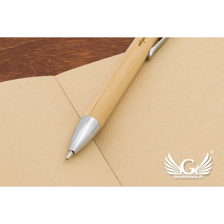 Palermo Bamboo Pens with Custom Engraving - DP020