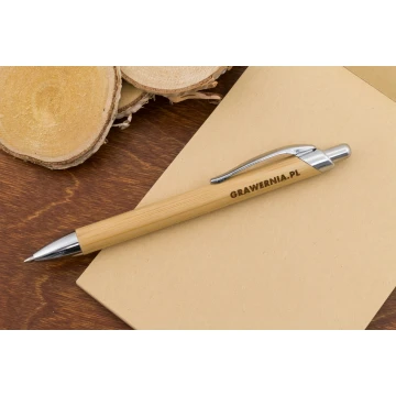 Palermo Bamboo Pens with Custom Engraving - DP020