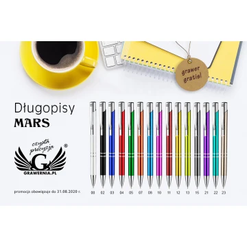 Metal Pens Mars at the price of a pencil - promotion any laser engraving for FREE! - DP016