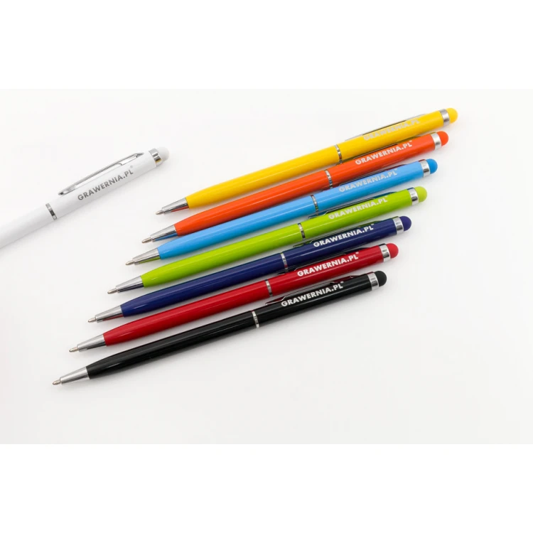 Metal Pens Touch Tin 2 with touch tip and any engraving - DP022