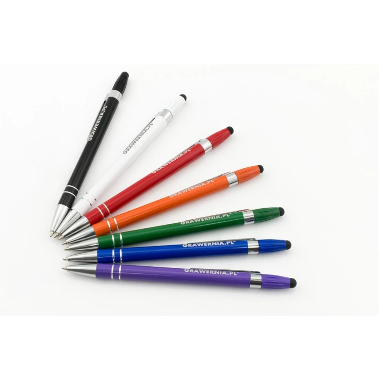 Maya Metal Pens with Touch Tip and Custom Engraving - DP024