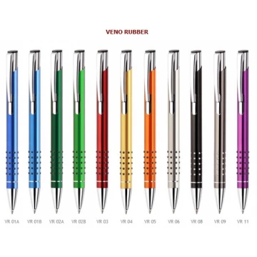 VENO RUBBER Metal Pens + Custom Laser Engraving - DP003
