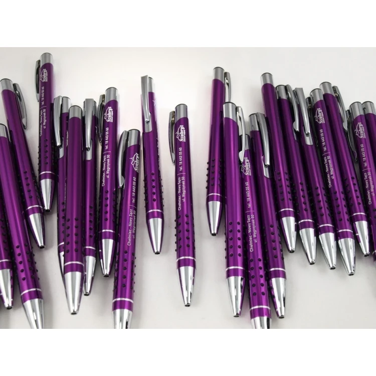 VENO RUBBER Metal Pens + Custom Laser Engraving - DP003