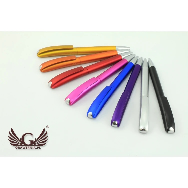 INES SOLID Plastic Pens - UV Print - DP008