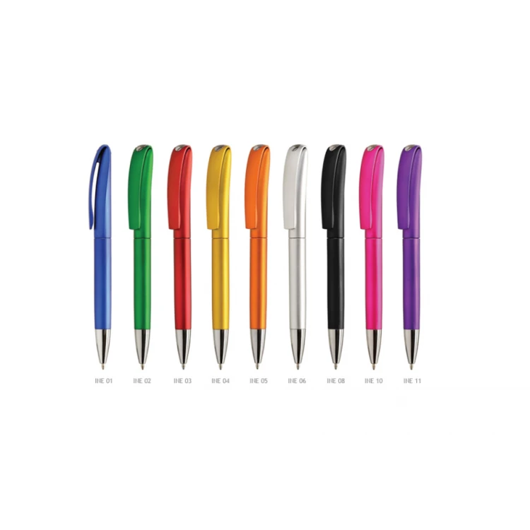 INES SOLID Plastic Pens - UV Print - DP008