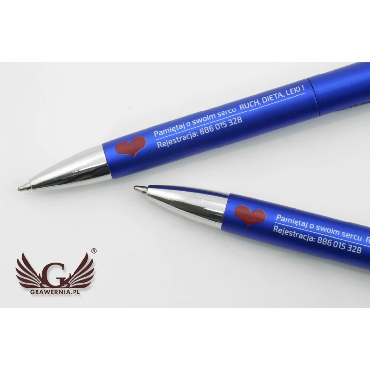 INES SOLID Plastic Pens - UV Print - DP008