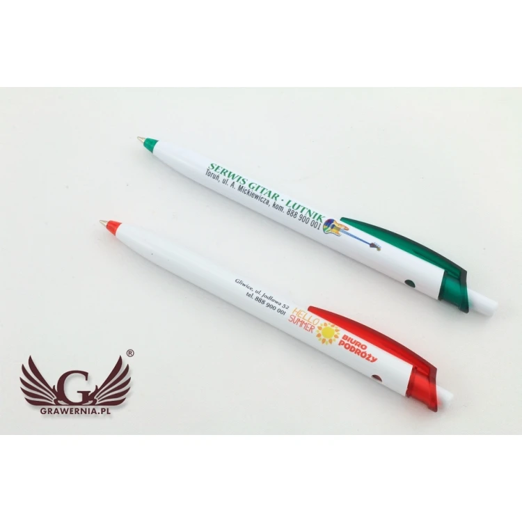 MILO Plastic Pens - UV Print - DP009