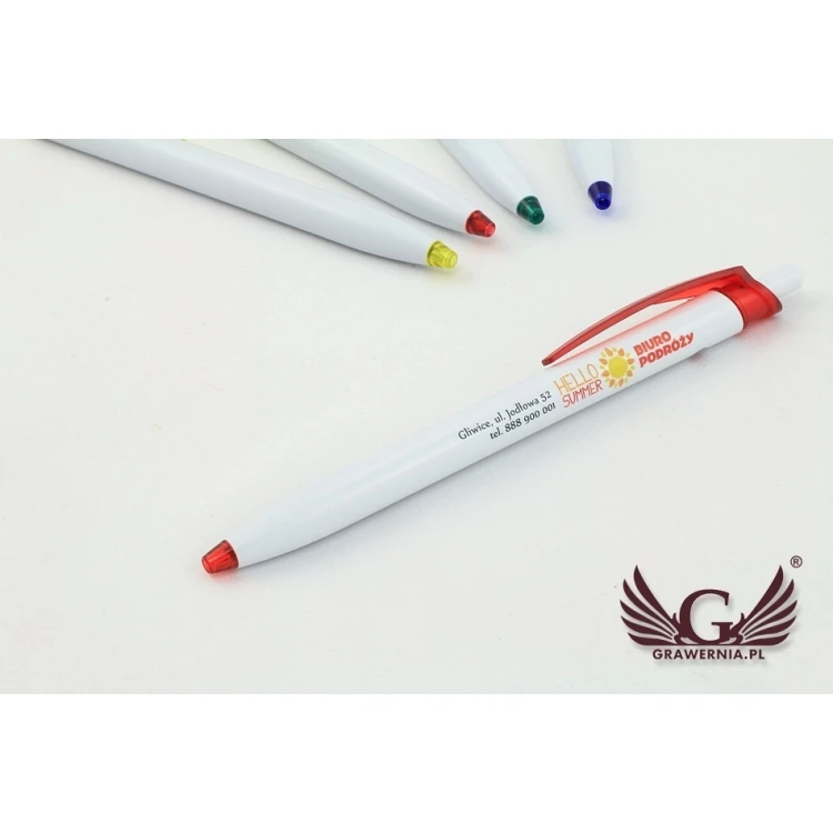 MILO Plastic Pens - UV Print - DP009