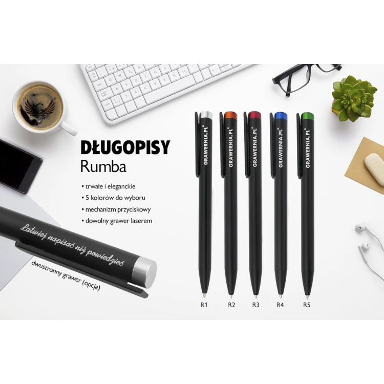 Rumba Pens with any engraving - DP018