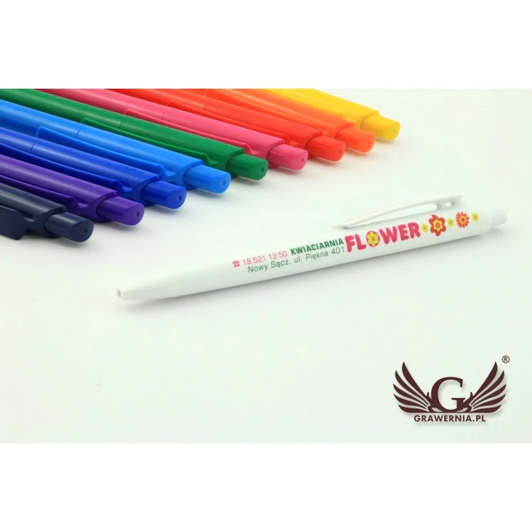 VINI SOLID Plastic Pens - UV Print - DP007