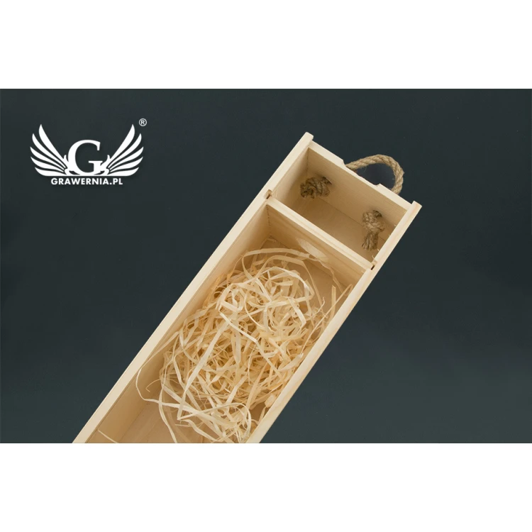 Wooden Alcohol Box for Mom or Dad - Laser Engraved - SK008