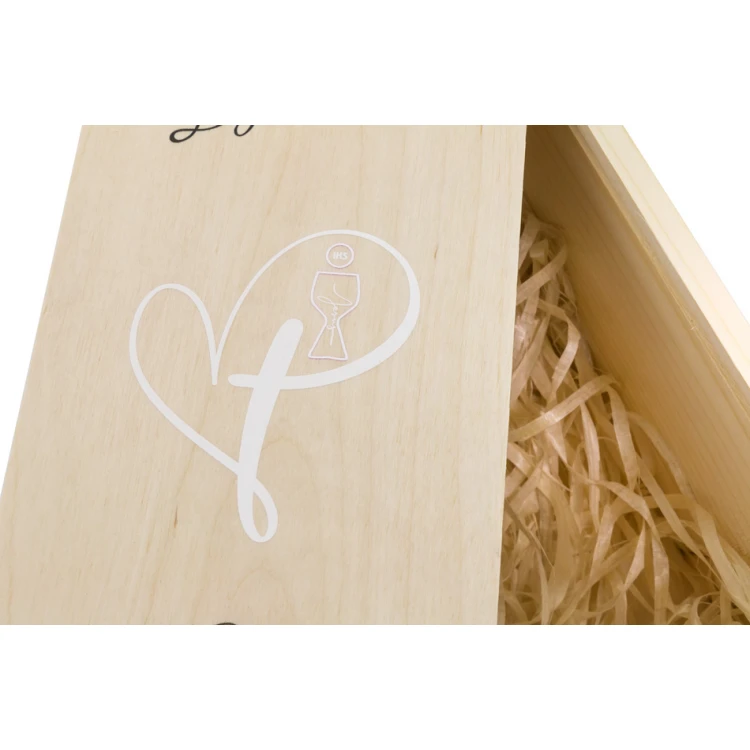 Wooden Alcohol Box - Thank You - SK055