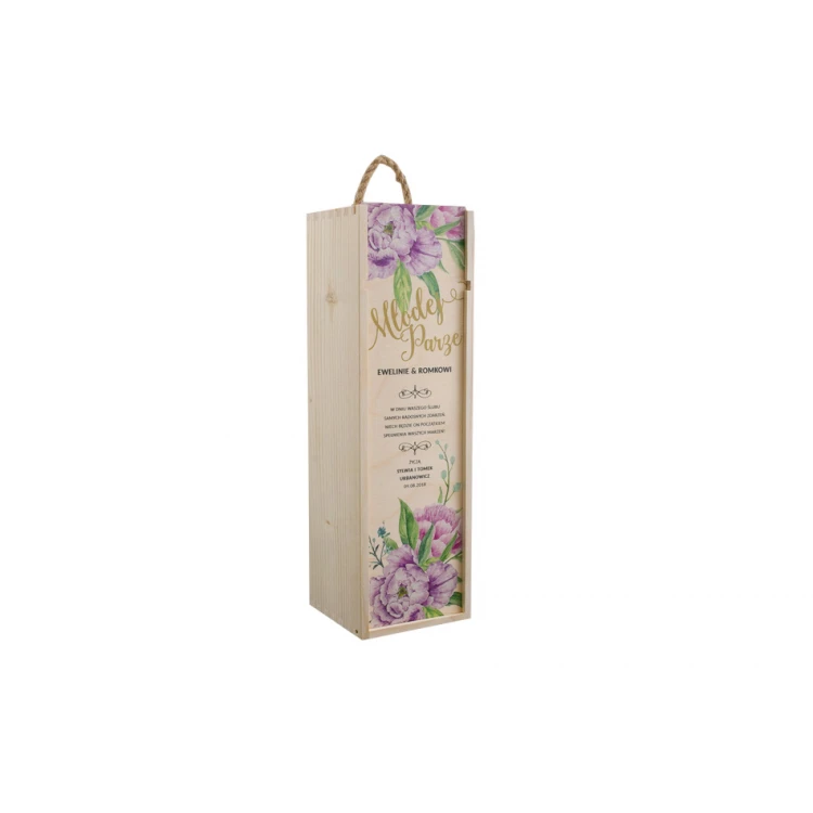 Wooden Alcohol Box - Gift for the Newlyweds - SK020