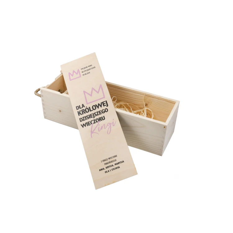 Wooden Alcohol Box - Bachelorette Party - SK013