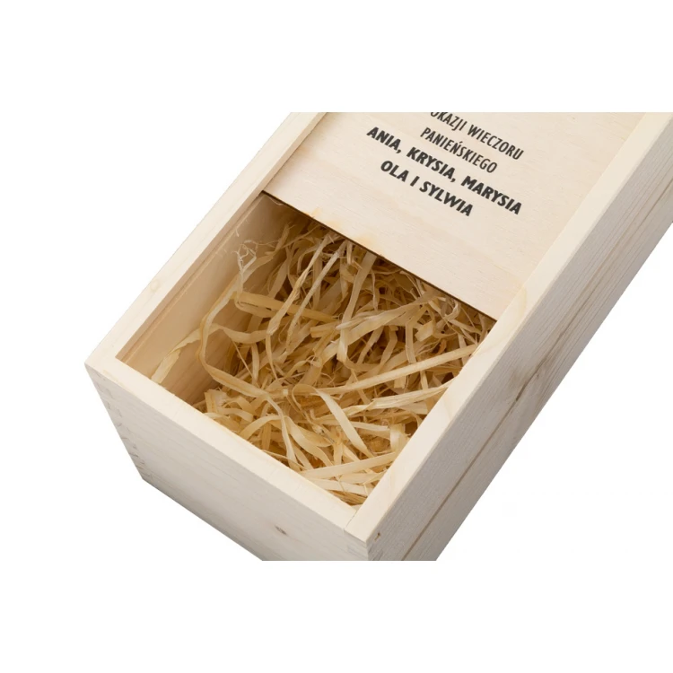 Wooden Alcohol Box - Bachelorette Party - SK013