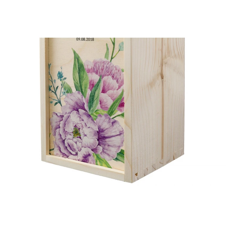 Wooden Alcohol Box - Gift for the Newlyweds - SK020