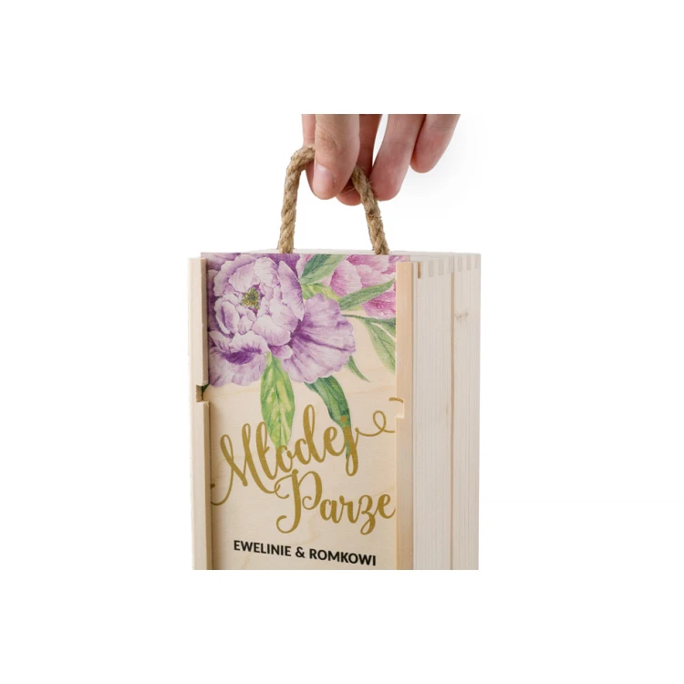 Wooden Alcohol Box - Gift for the Newlyweds - SK020