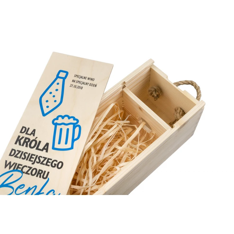 Wooden Alcohol Box - Bachelor Party - SK012