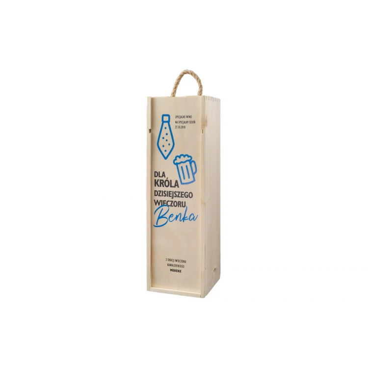 Wooden Alcohol Box - Bachelor Party - SK012