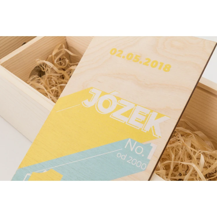 Wooden Alcohol Box - 18th Birthday Gift - SK014