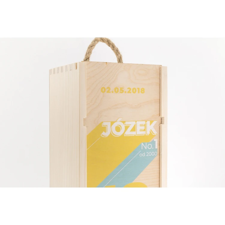 Wooden Alcohol Box - 18th Birthday Gift - SK014