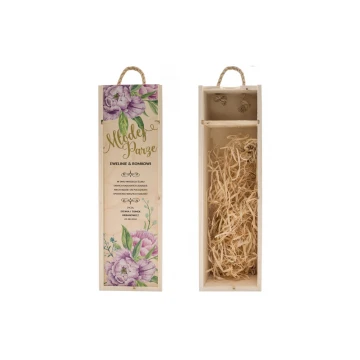 Wooden Alcohol Box - Gift for the Newlyweds - SK020