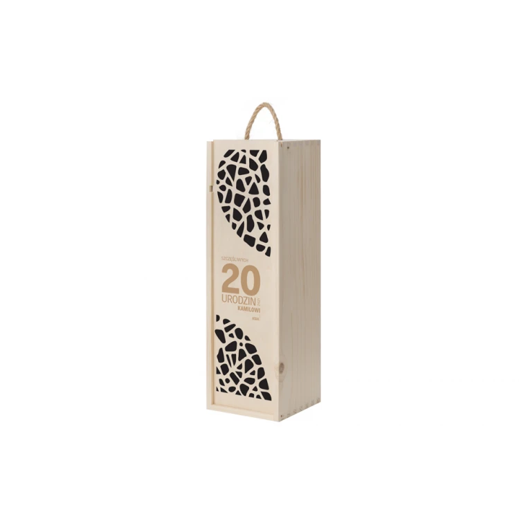 Wooden Alcohol Box - Gift for the Newlyweds - SK010
