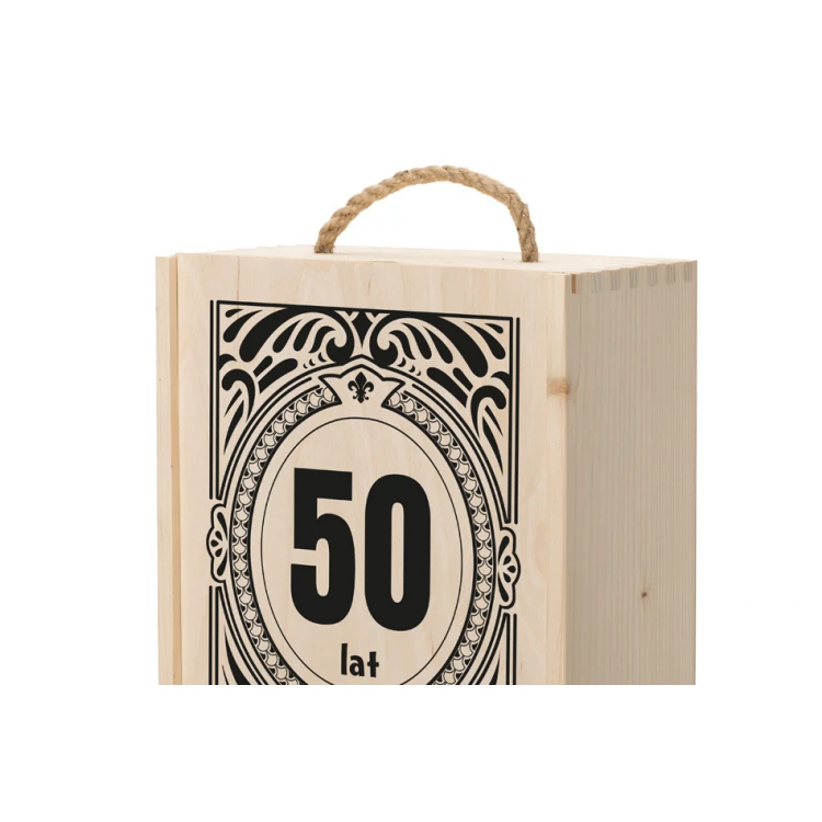 Wooden Vodka Box with a Set of 6 Glasses - Limited Edition - SK066
