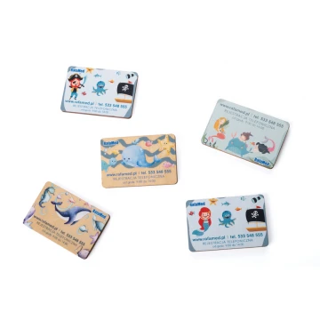 Wooden magnets with logo - UV print - MGN023