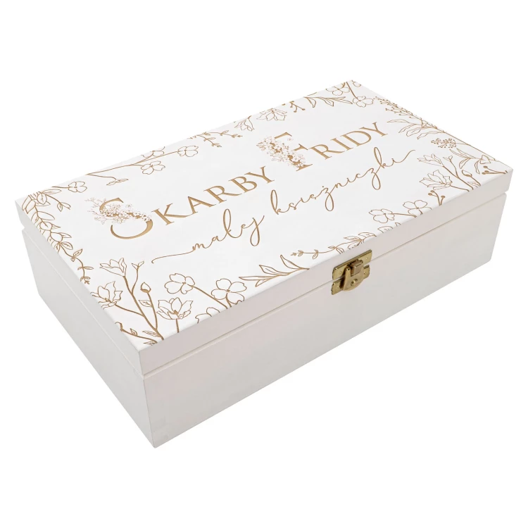 Gift box for a girl - engraving - size 28x16cm - SK107
