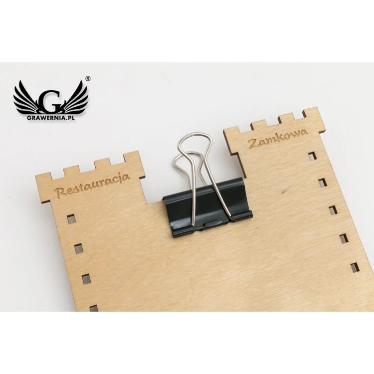 Wooden Waiter's Coin Tray - Any Laser Engraving - MEN019