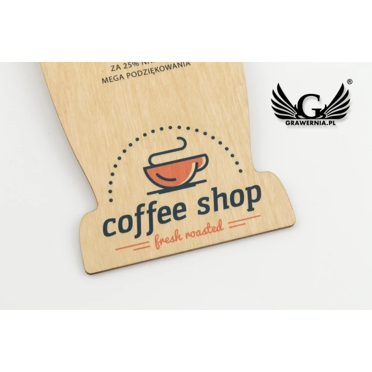 Wooden Waiter's Tray - Custom UV Print - MEN022