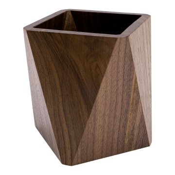 Wooden desk container with engraving - H 95 mm - PNB001