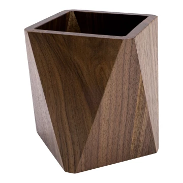 Wooden desk container with engraving - H 95 mm - PNB001