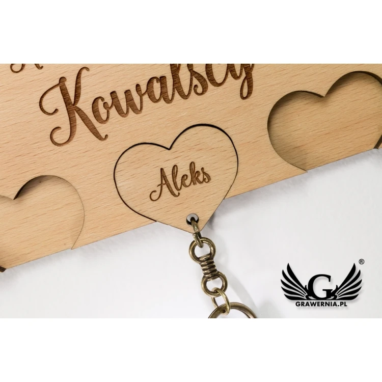 Wooden Key Holder Home Sweet Home - DEK016