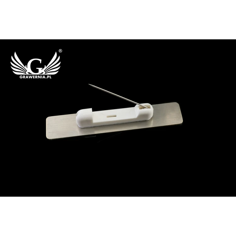 Exclusive Employee ID Badge - 65x13mm - Silver Plated Brass - ID063