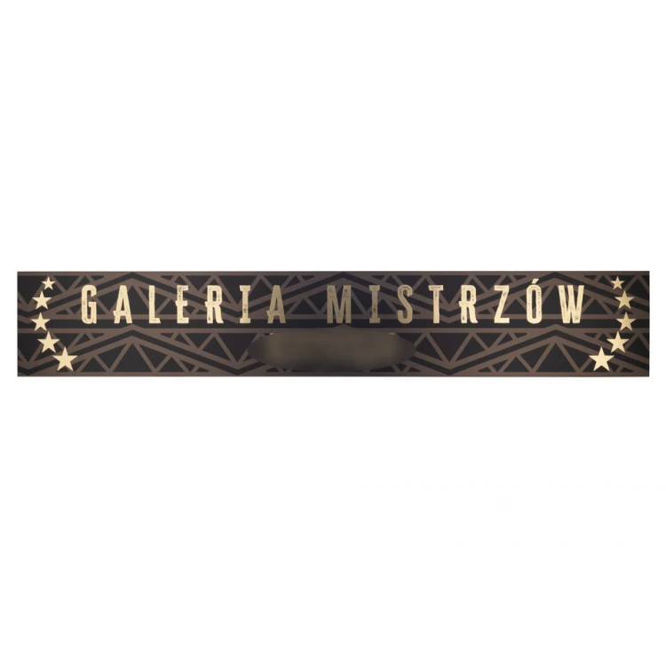 Large Commemorative Plaque - Gold Engraving Laminate - UV Print - Size 200x1200mm - SZUV031