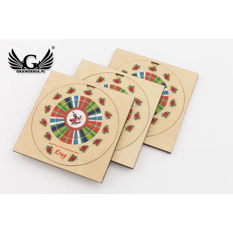 Wooden Souvenir - Anniversary - UV Print - ZAP058