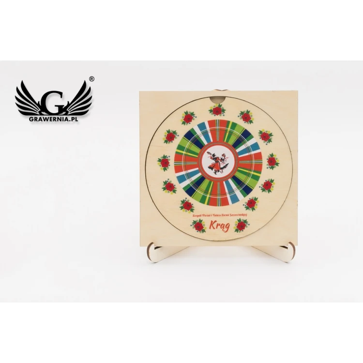 Wooden Souvenir - Anniversary - UV Print - ZAP058