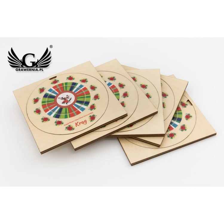 Wooden Souvenir - Anniversary - UV Print - ZAP058