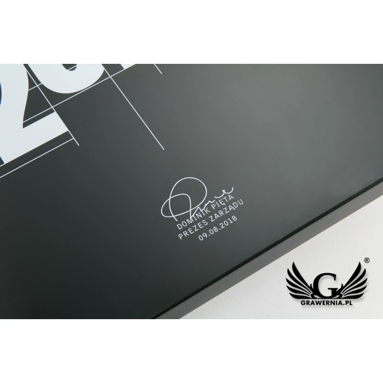 Exclusive Black Business Diploma - dimensions: 400x300mm - DUV028