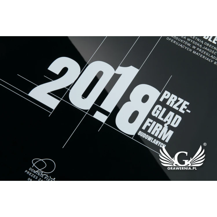 Exclusive Black Business Diploma - dimensions: 400x300mm - DUV028
