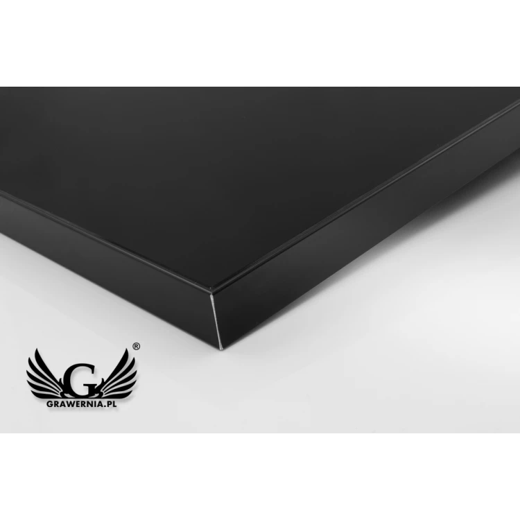 Exclusive Black Glass Business Diploma - dimensions: 400x300mm - DUV034