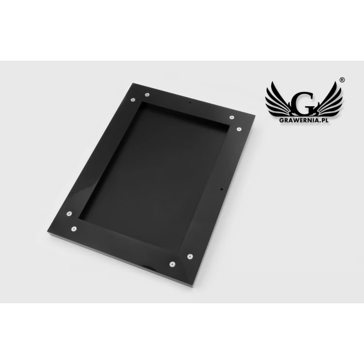 Exclusive Black Glass Business Diploma - dimensions: 400x300mm - DUV034