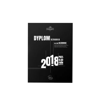 Exclusive Black Business Diploma - dimensions: 400x300mm - DUV028